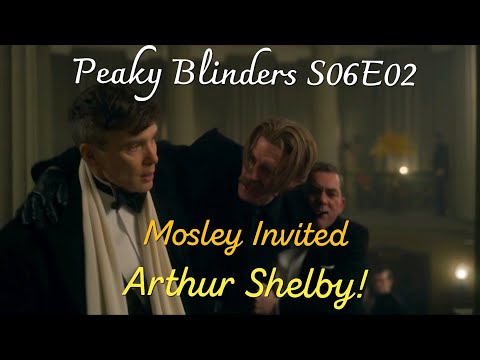 Mosely Invited Arthur Shelby🔥 Tommy Slapps Arthur Shelby | Peaky Blinders S06E02 Scene 4.