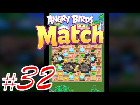 Angry Birds Match 3 Gameplay (Level 166 - 170) Part #32