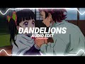 dandelions - ruth b. [edit audio]