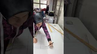 Beden ölcüsü kumaşa nasıl aktarılır (pantolon) #dikiş #sewing #dikishocam 