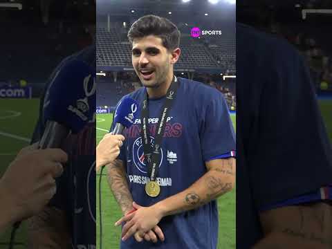 OLHA O QUE O BERALDO DISSE DEPOIS DE SER CAMPEÃO MAIS UMA VEZ COM O PSG! #shorts