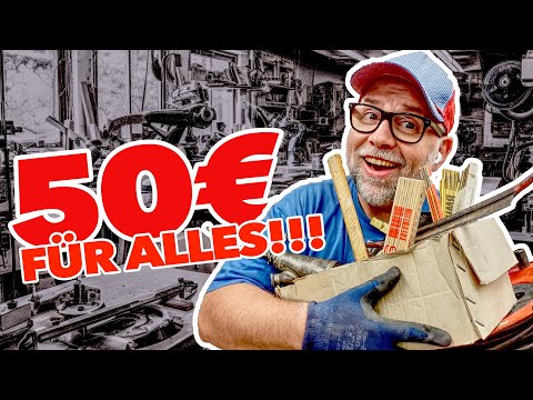 Wieder eine WERKSTATT-AUFLÖSUNG! Diese Werkzeuge, Maschinen und Vorrichtungen habe ich mitgenommen