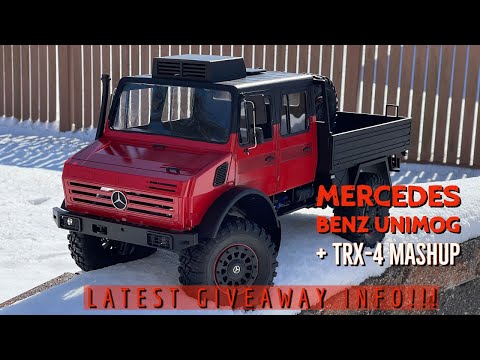 Mercedes-Benz, Traxxas TRX-4 Unimog U4000 MashUp!