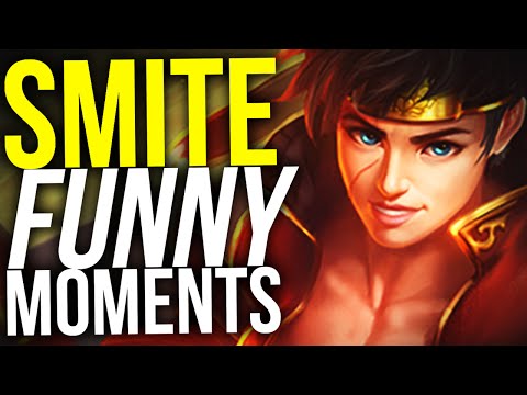 100% CRIT NE ZHA BUILD! (Smite Funny Moments)