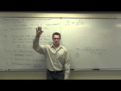 Statistics Lecture 4.7: Fundamental Counting Rule, Permutations and Combinations