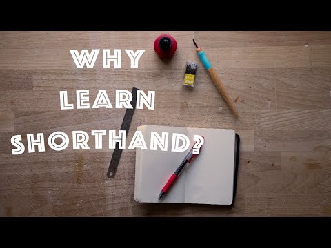 Top 3 Reasons to Learn Shorthand