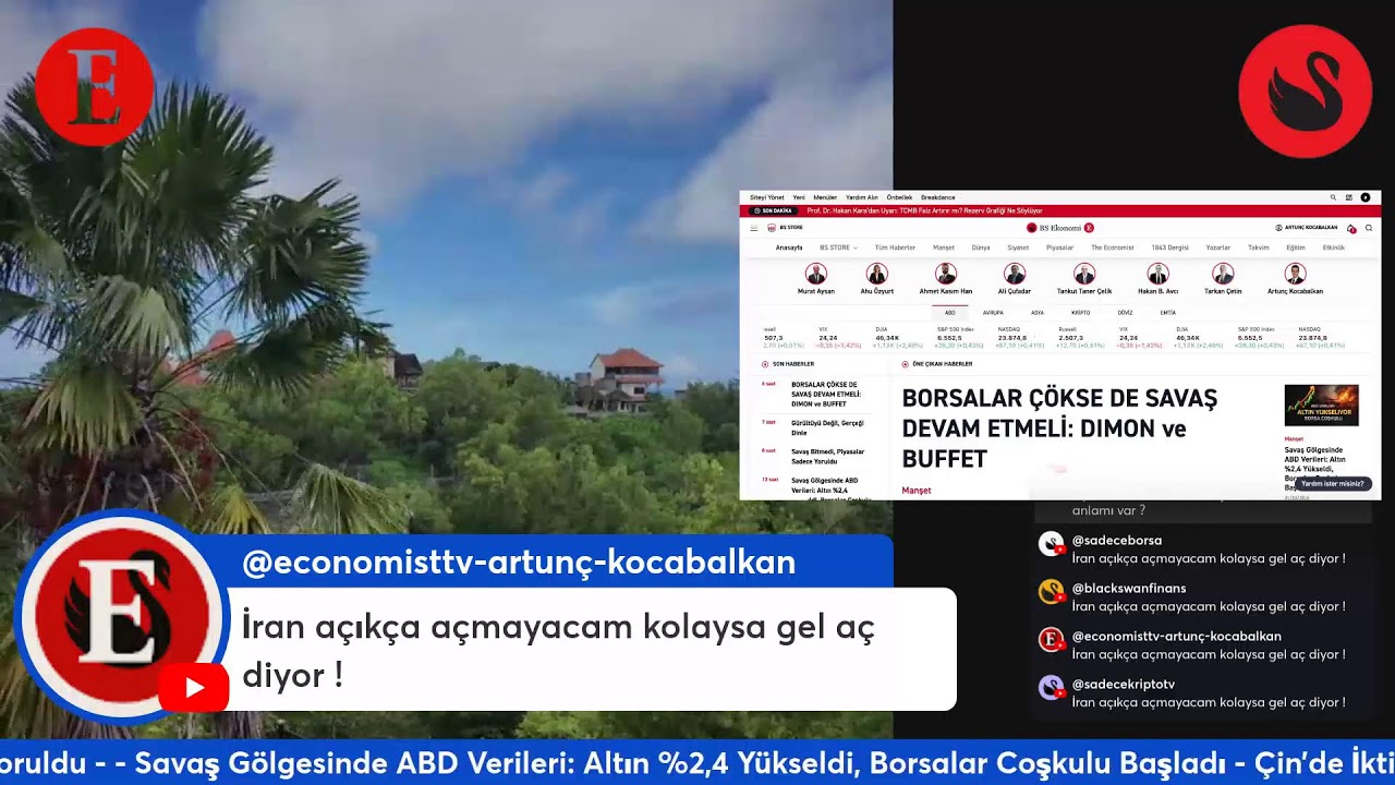 1 NİSAN YAYINIMIZ TSİ SAAT 9:30 DA CANLI VE HERKESE AÇIK