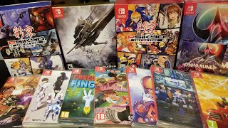 My Nintendo Switch Shoot Em' Up Collection // All Physicals Baby! // Baltimore Retro Gaming
