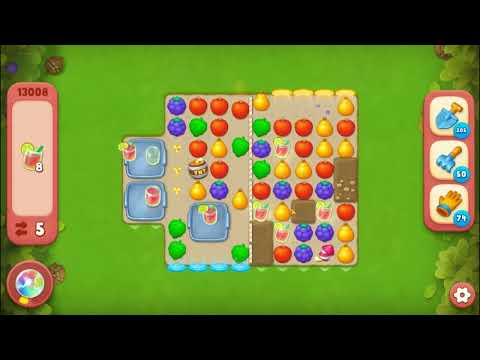 Gardenscapes Level 13008 (Hard) No Boosters HD