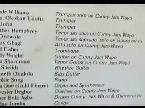 Cunny Jam Wayo - Shina Williams & his African Percussion