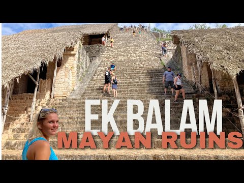 Ek Balam- Incredible Mayan Ruins even closer than Chichen Itza!