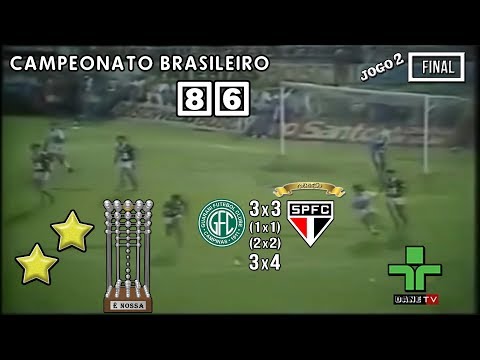 Brazilian Championship 1986 - Guarani (3) 3x3 (4) São Paulo