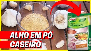 HOW TO MAKE HOMEMADE GARLIC POWDER l Practical Seasoning for your Recipes
