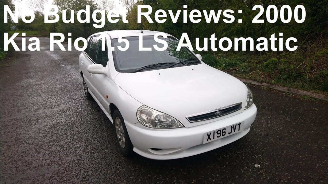 No Budget Reviews: 2000 Kia Rio (DC) 1.5 LS Automatic ...