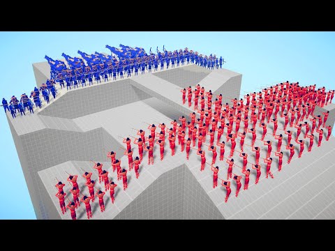 POISONED DARTS TEAM 100x 🏹 vs 👑 100x EVERY TEAM BATTLE / Totally Accurate Battle Simulator ( TABS )