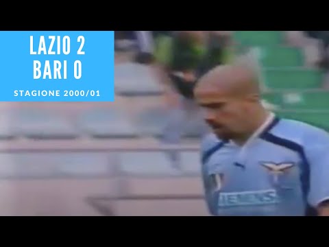 6 maggio 2001: Lazio Bari 2 0