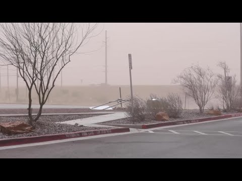 High Winds in El Paso area