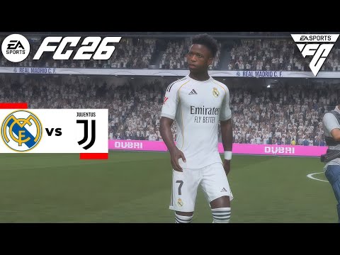 DANCE FROM REAL MADRID TO LA VECCHIA SIGNORA | Real Madrid vs Juventus | Champions - FC 26 [4K60]
