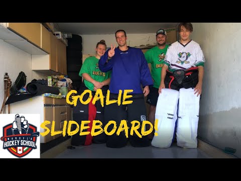 Hockey: Goalie Slide Board at the Goldbergs thumbnail