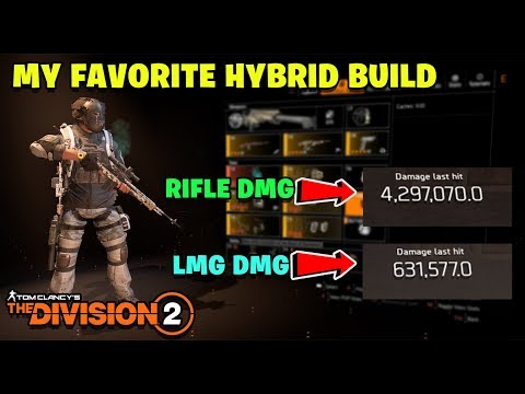 The Division 2 "MY FAVORITE HYBRID(WEAPONS) BUILD" "PLAY RAID OR MISSIONS" it works "EVERYWHERE"