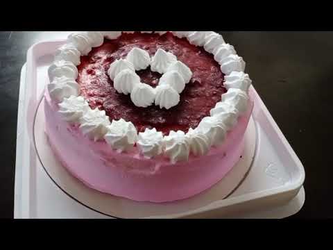 UNBOXING HATSUN CHERRY AND BROWNIE ICE CREAM CAKE