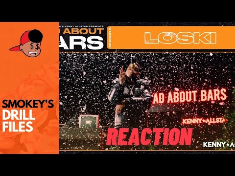American Rapper First Time Hearing - Loski - Mad About Bars (Christmas Special)  UK Rap Reaction)