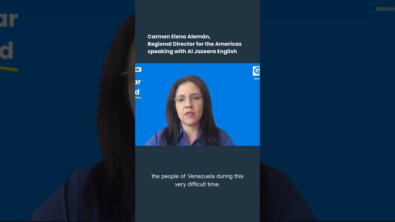 Psychological support needed for children & families n Venezuela