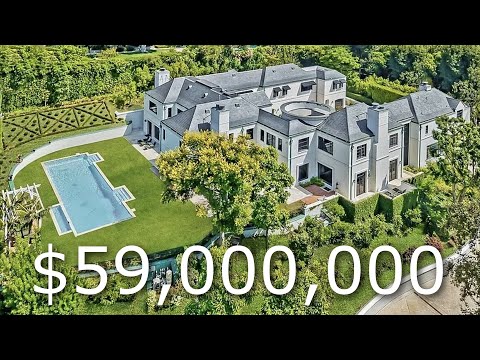 Inside a $59,000,000 Bel Air Most PRESTIGIOUS Home in Los Angeles California!