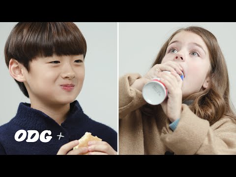 American Kid Share Her Favorite Food With Korean Kid | Hyunho&Carson EP5 (ENG Sub)
