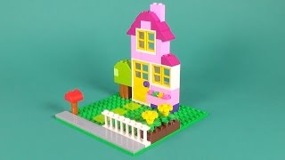 Lego House Building Instructions - Lego Classic 10698 "How To"