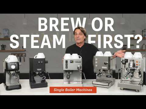 Brew or Steam 1st? Best Single Boiler Espresso Machine Workflows
