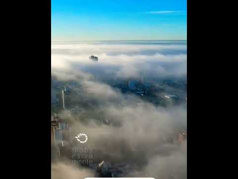 Panorama con niebla - Santa Fe Capital - Argentina