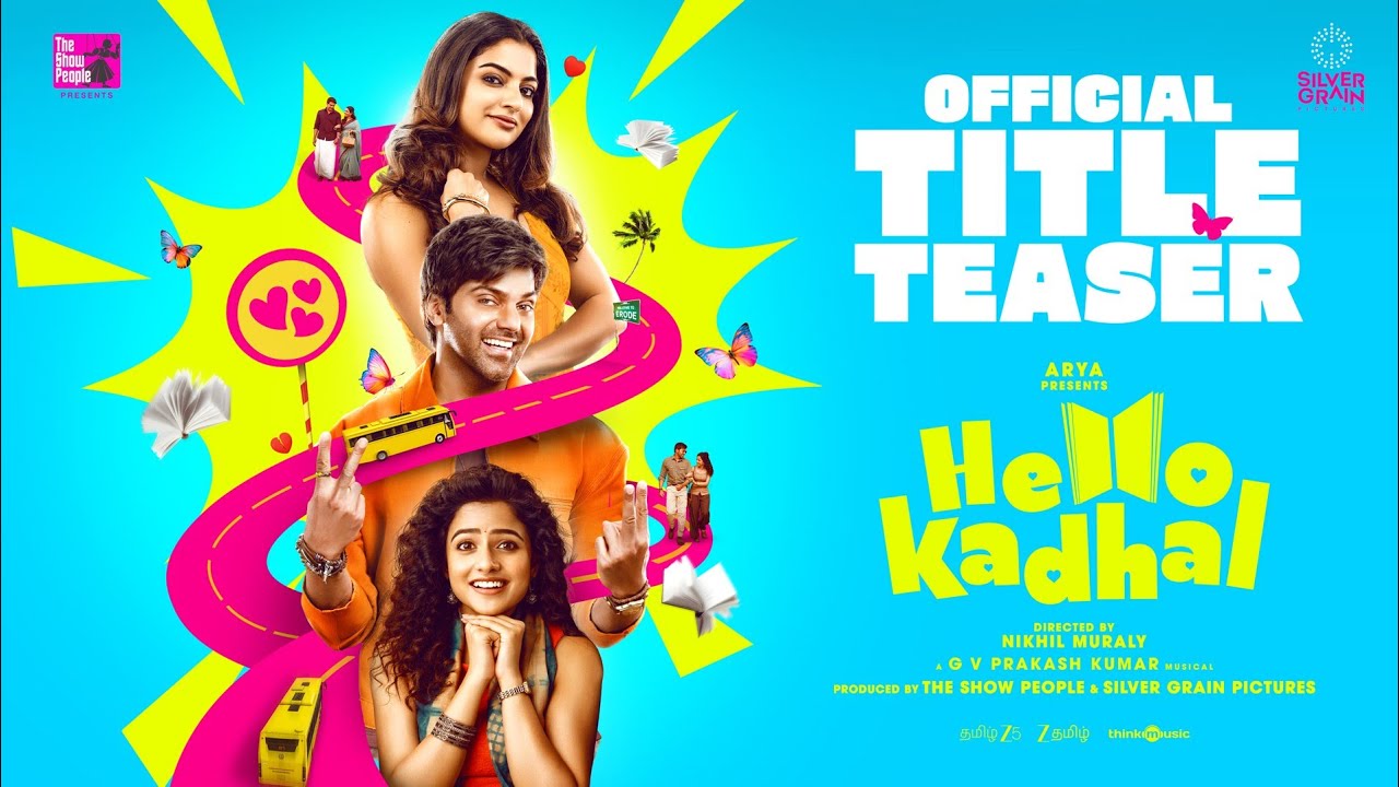Hello Kadhal - Title Teaser | Arya | Nikhil Muraly | G.V. Prakash Kumar