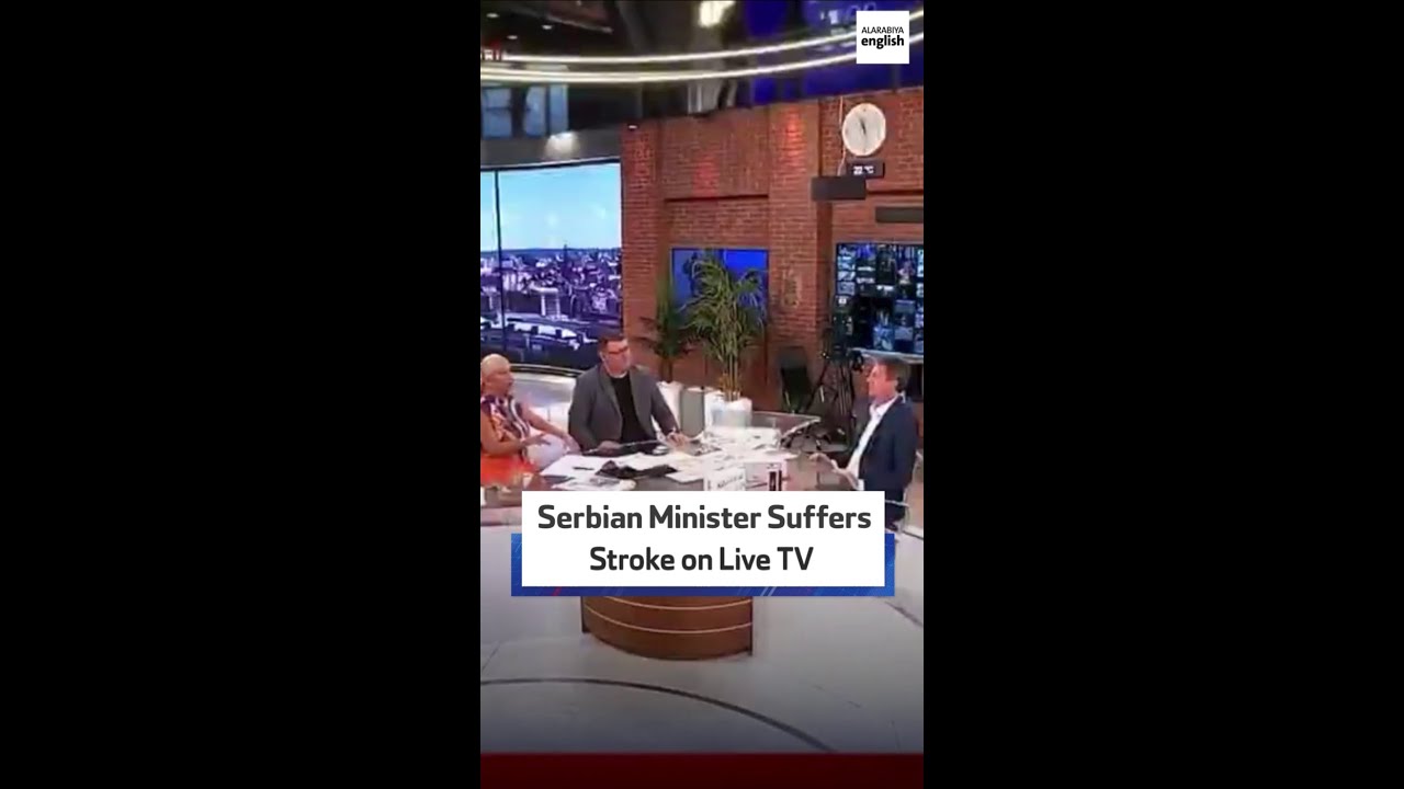 Serbian Minister Suffers Stroke On Live TV
