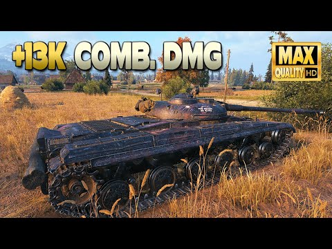 LT-432: Usefull 13,5k comined damage on Murovanka - World of Tanks