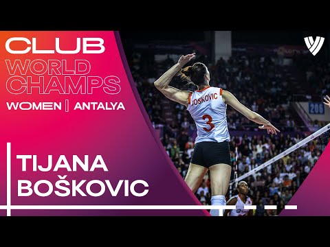 Tijana Boškovic Points Made in Eczacibasi Dynavit Istanbul (TUR) vs. Prosecco Doc Imoco Conegliano