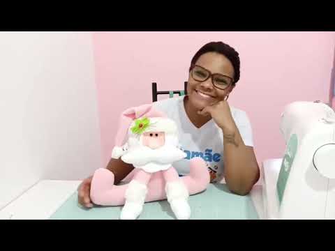 faça você mesmo essa linda peça Papai Noel soninho