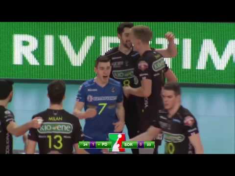 Gli highlights di Kioene Padova - Biosì Indexa Sora 3-0