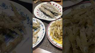 ワカサギ300円を天ぷらにして食う🐟❤️‍🔥