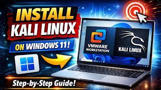 How to Install Kali Linux on VMware Workstation in Windows 11 (2026)