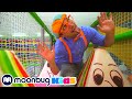 Blippi Visits The Play Place Indoor Playground Learning With Blippi Educational Videos For Kids
