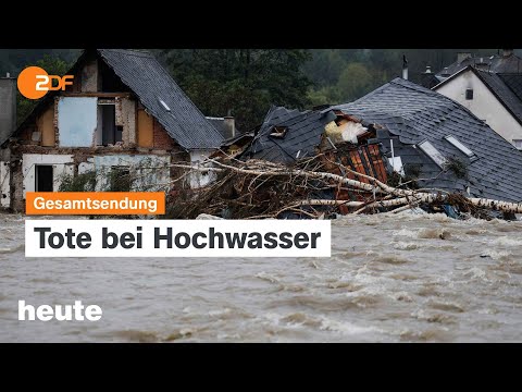 Video Thumbnail: heute 19:00 Uhr vom 16.09.2024 Hochwasser Mitteleuropa, Beginn Grenzkontrollen, K-Frage Union