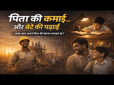 Father’s Earnings and Son’s Education 😢 | Every Son Must Watch This Video