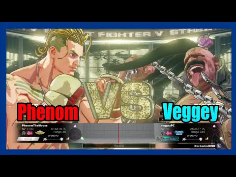 SFV ↪ Phenom (LUKE) vs Veggey (BIRDIE) - STREET FIGHTER 5 🔵 BlueNocturne64TV