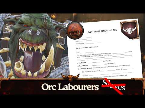 Chaos Dwarf Greenskin Orc 'Labourers' , not 'Slaves'