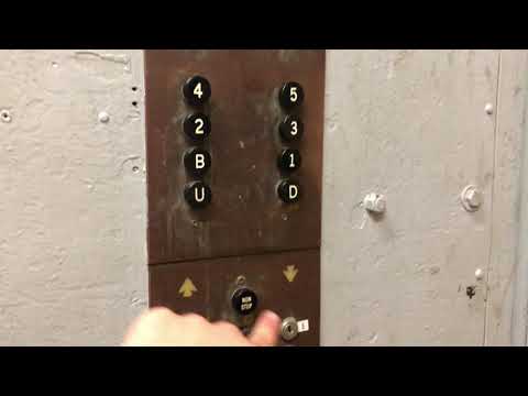 Loud vintage Otis winding-drum freight elevator 5 - CLEWHSE4 - Cleveland, OH