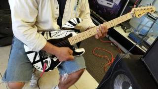 Video thumbnail for Demo of Charvel EVH Art series black and white listed on eBay robert0awn01 by Robert Rodriguez