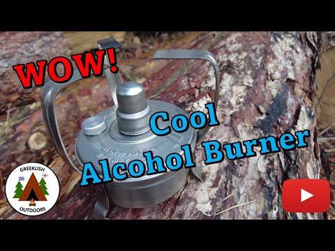 Would You Take This Camping? Testing a Traditional Style Alcohol Burner