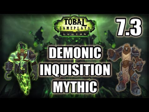 Demonic Inquisition Mythic Frost DK POV 7.3 - Machine Gun Build 1.3M DPS!