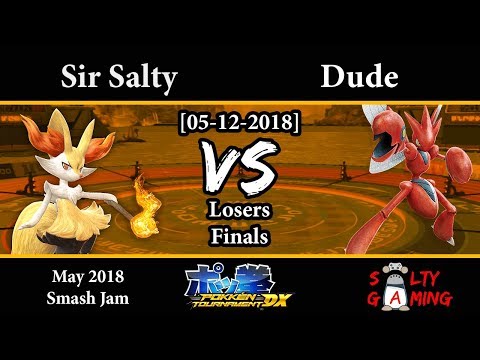[2018-05-12] Pokkén - Sir Salty (Braixen) vs Dude (Scizor, Braixen) LF